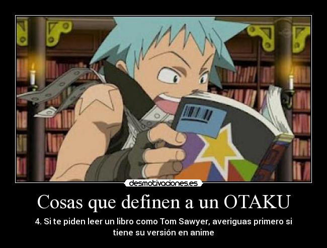 Cosas que definen a un OTAKU -