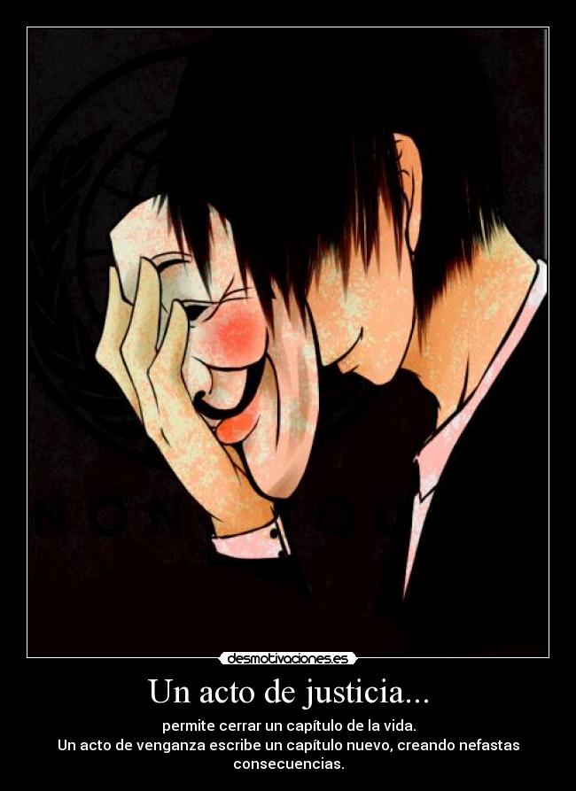 Un acto de justicia... - 