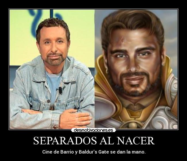 carteles baldur gate gamer cine barrio parecidos razonables friki rol caspa jose manuel parada anomen desmotivaciones