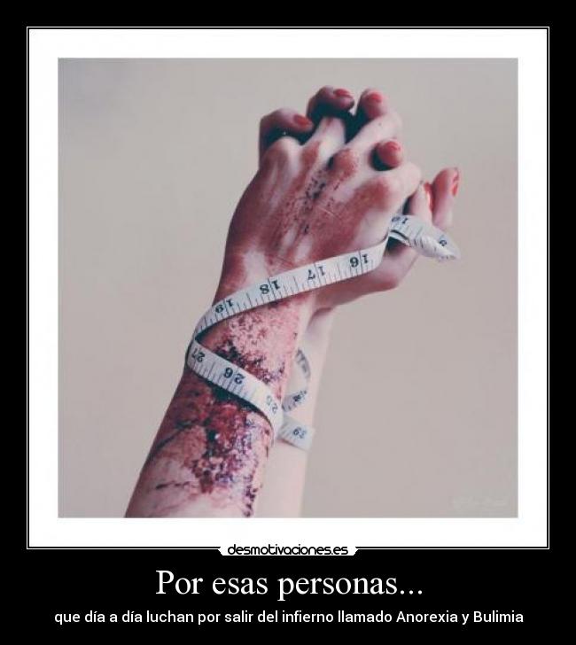 Por esas personas... - 