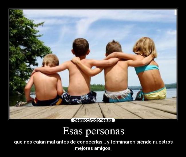 Esas personas -
