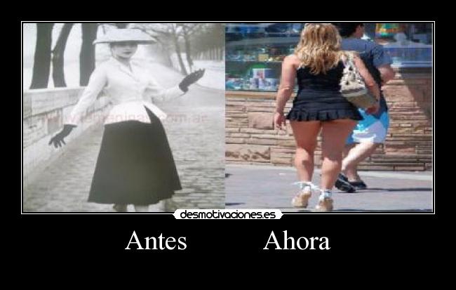 Antes Ahora -