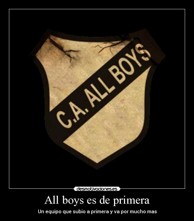 carteles all boys desmotivaciones