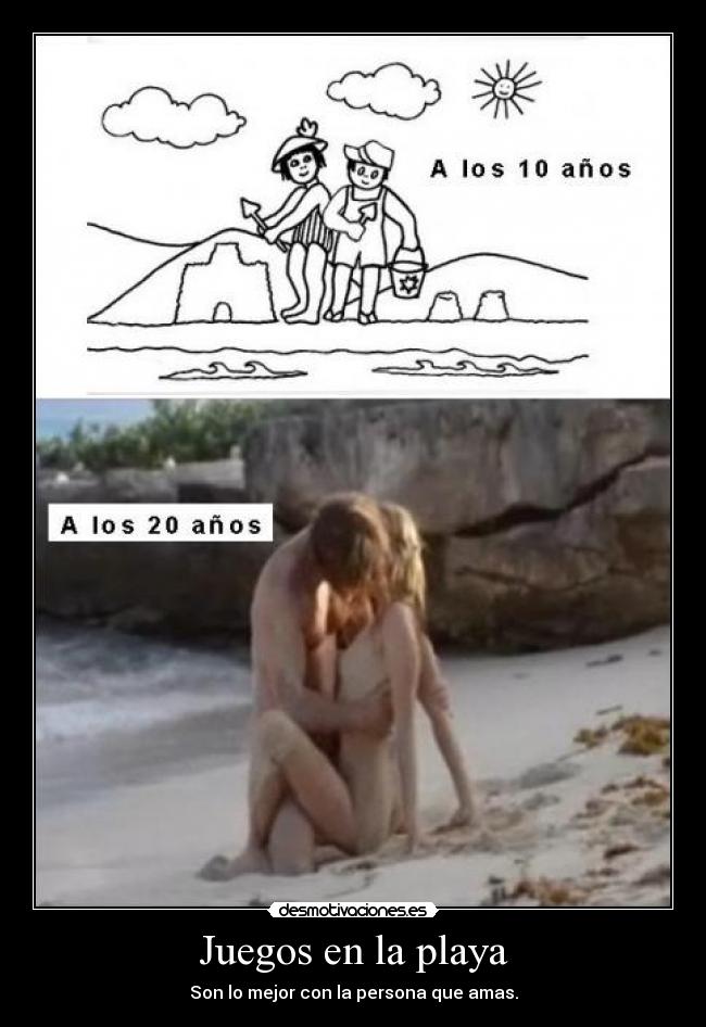 Juegos en la playa -