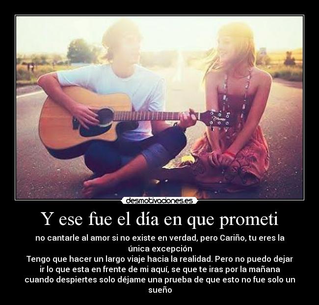 Y ese fue el día en que prometi - 