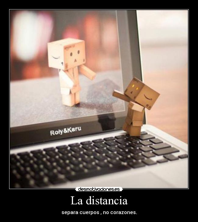 La distancia -