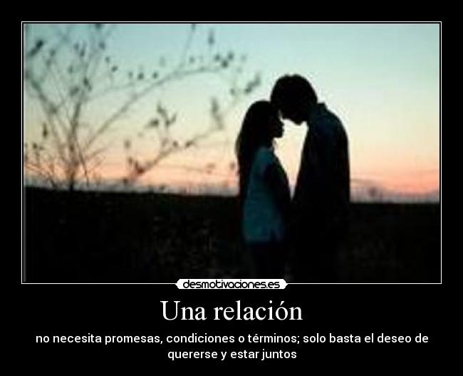 Una relación -