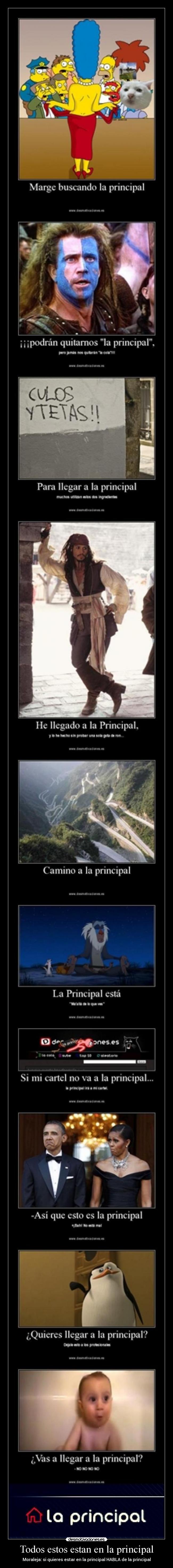 Todos estos estan en la principal - Moraleja: si quieres estar en la principal HABLA de la principal