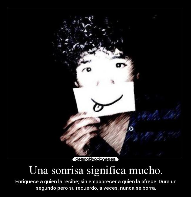 carteles sonrisa sonrrie siempre ari desmotivaciones
