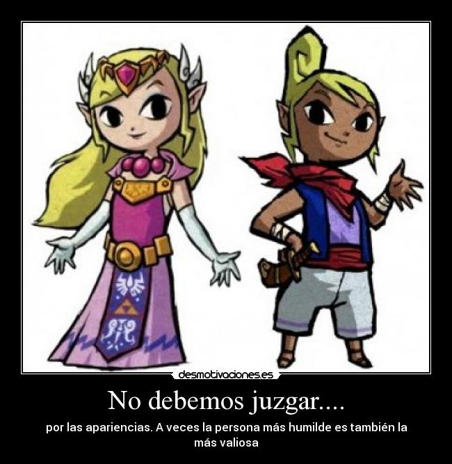 No debemos juzgar.... - 