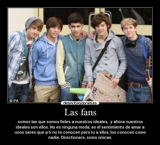 Las fans -