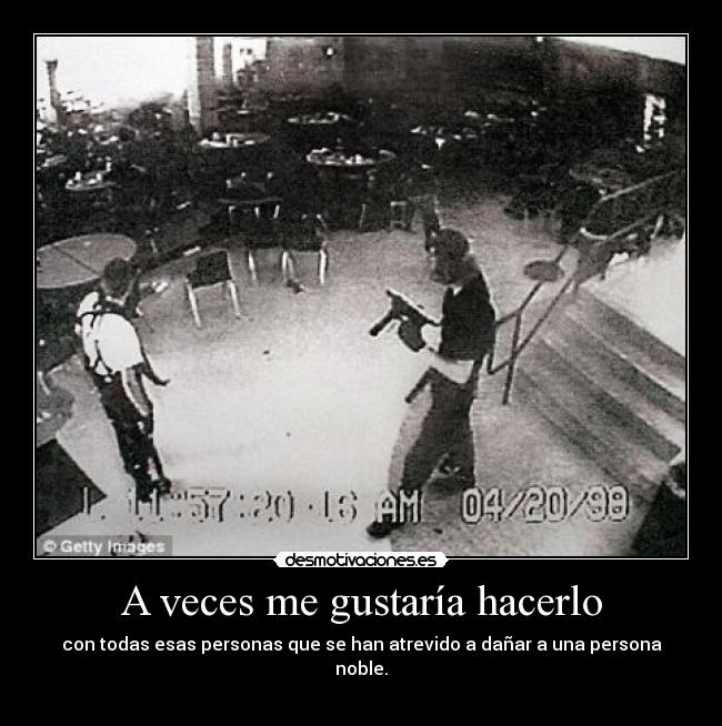 A veces me gustaría hacerlo -