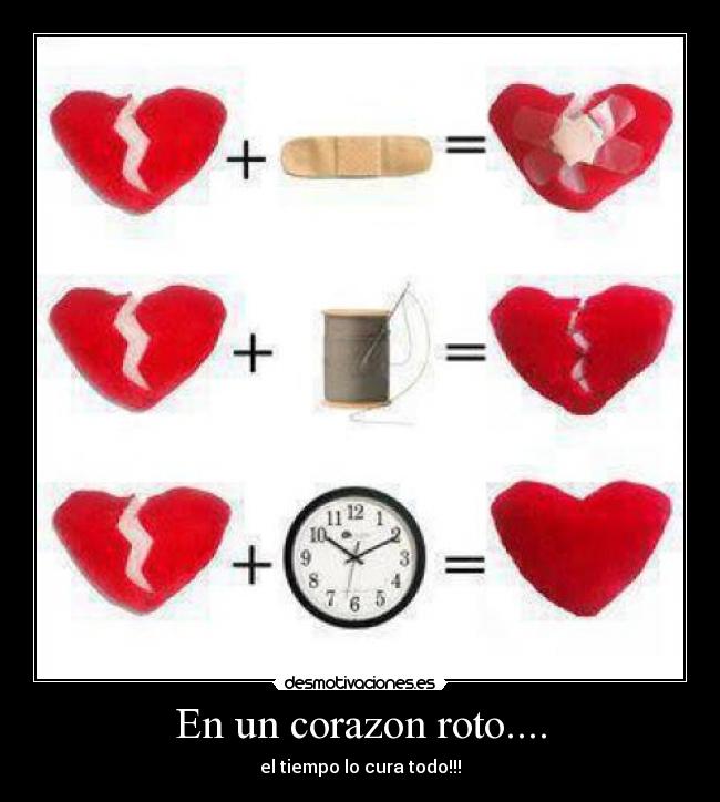 En un corazon roto.... -