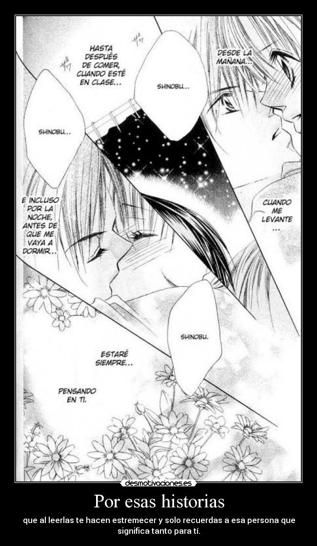 Por esas historias -