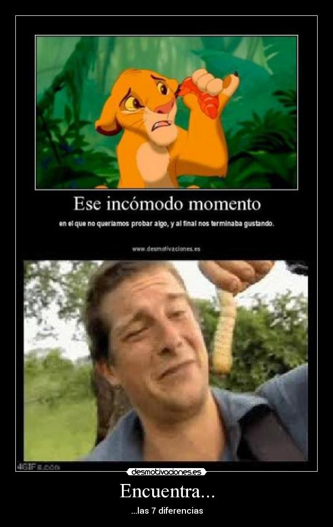 Encuentra... - ...las 7 diferencias