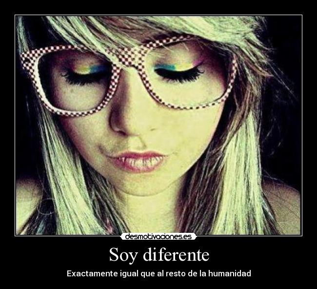 Soy diferente -