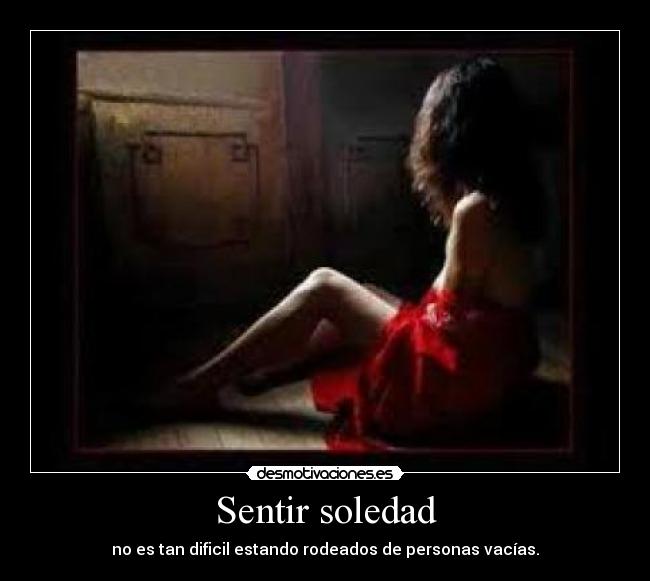 Sentir soledad - 