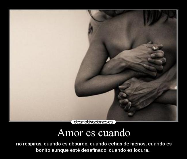 Amor es cuando - 