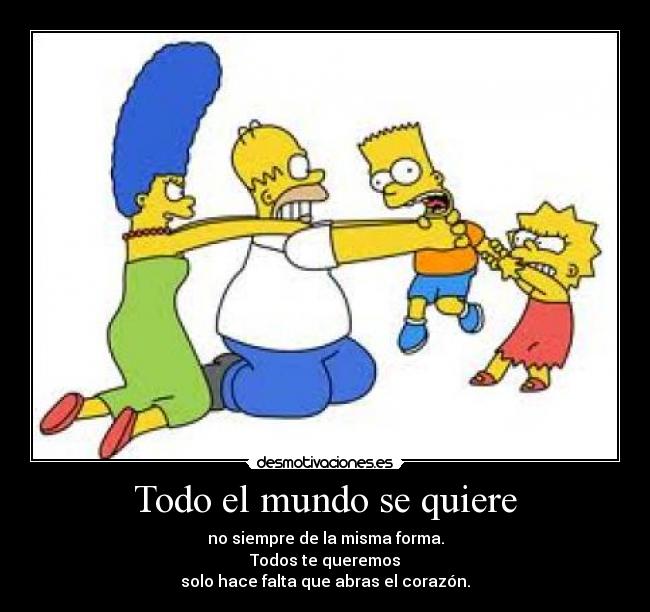 Todo el mundo se quiere - 