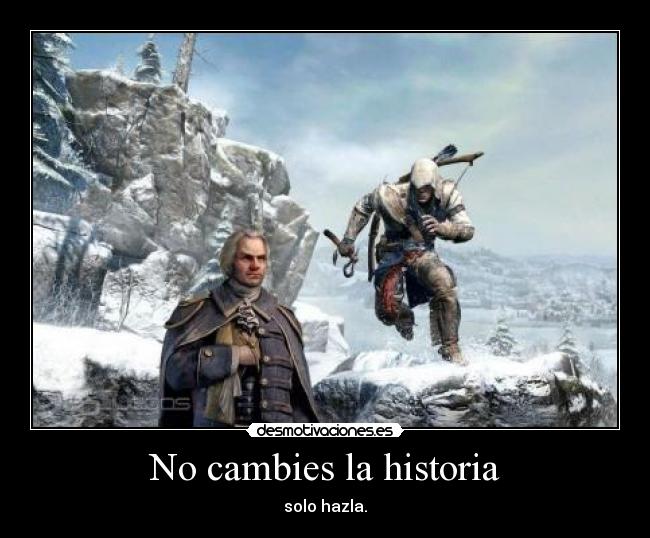 No cambies la historia - 