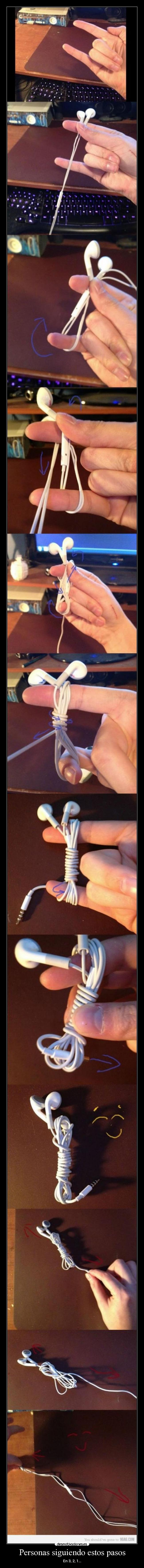 Personas siguiendo estos pasos -