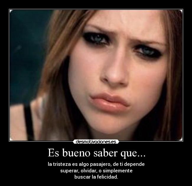 Es bueno saber que... - 