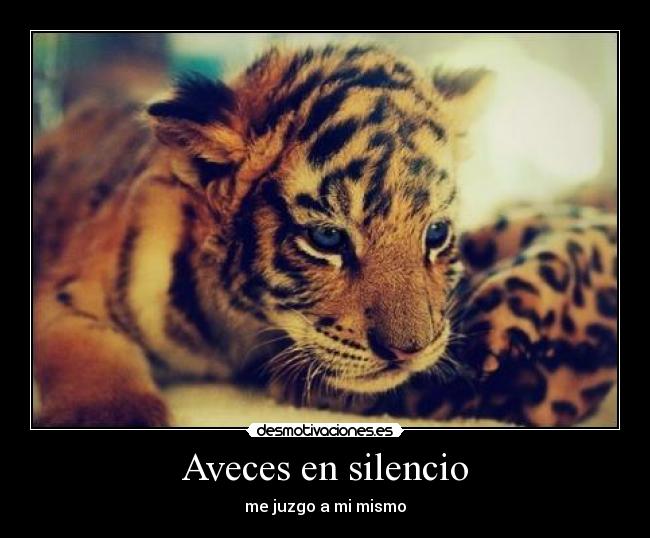 Aveces en silencio - 