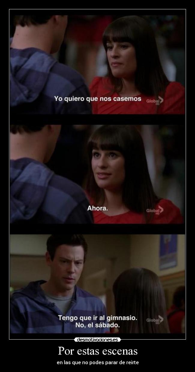 Por estas escenas - en las que no podes parar de reirte