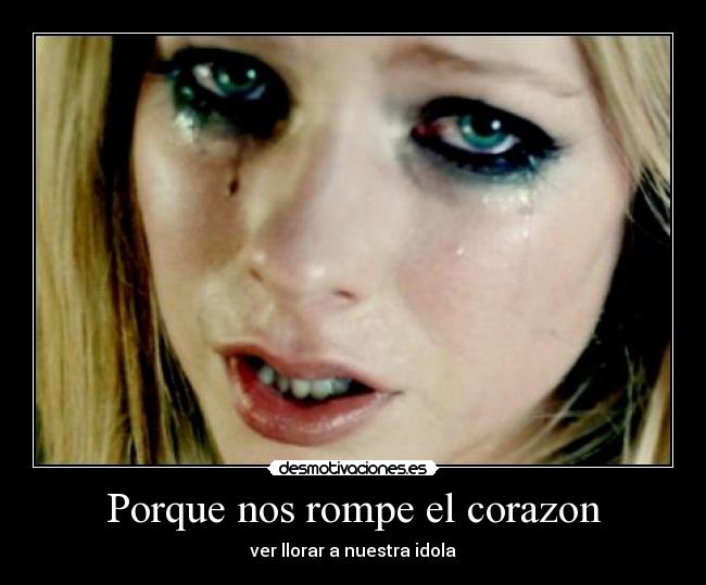 Porque nos rompe el corazon - 
