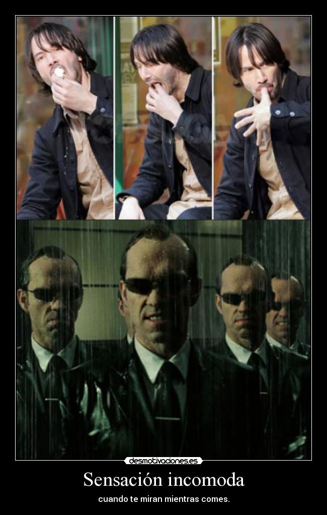 Sensación incomoda -