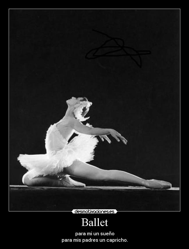 carteles ballet desmotivaciones