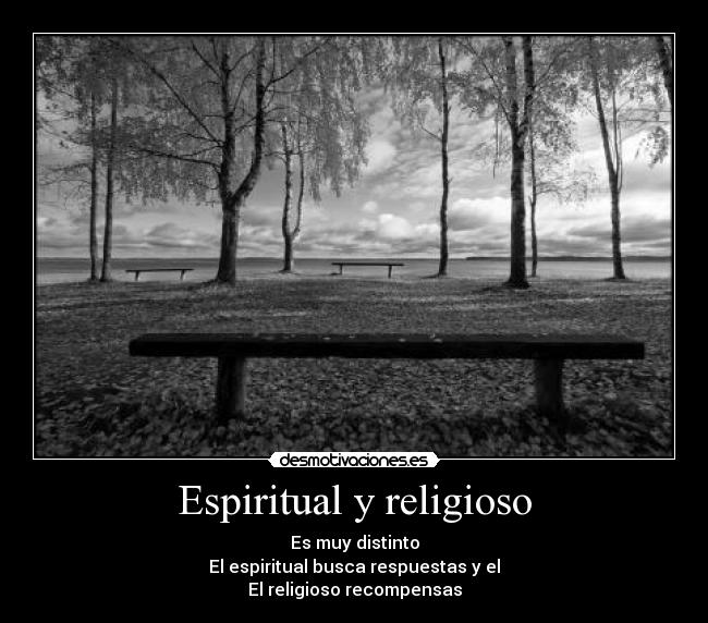 Espiritual y religioso - 
