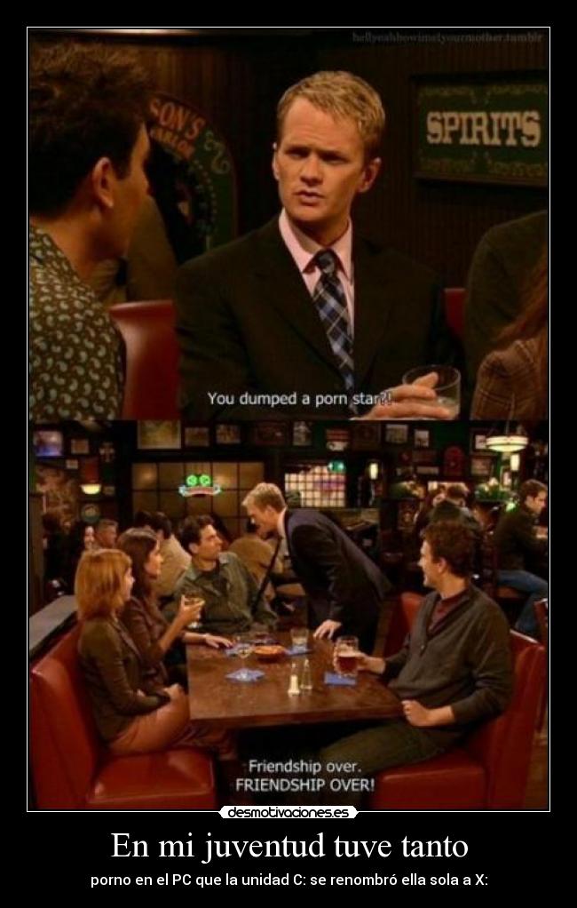 carteles barney stinson mor89 desmotivaciones