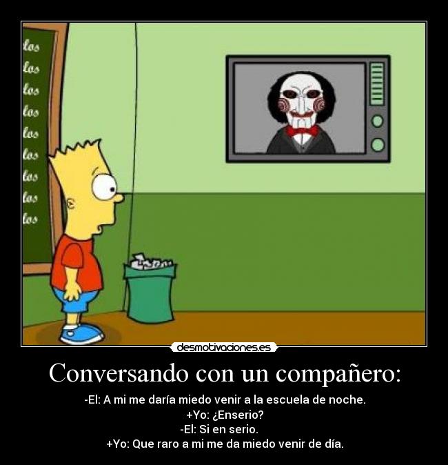 Conversando con un compañero: - 