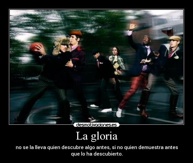 La gloria -