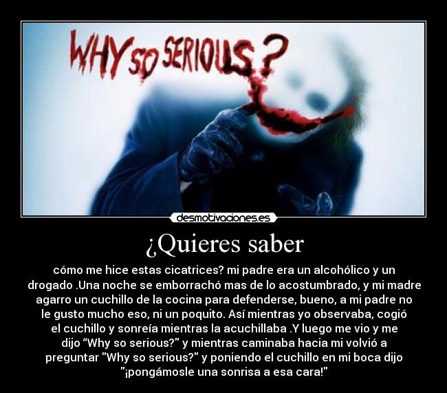 ¿Quieres saber - 