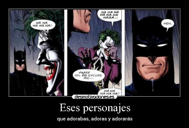 Eses personajes -