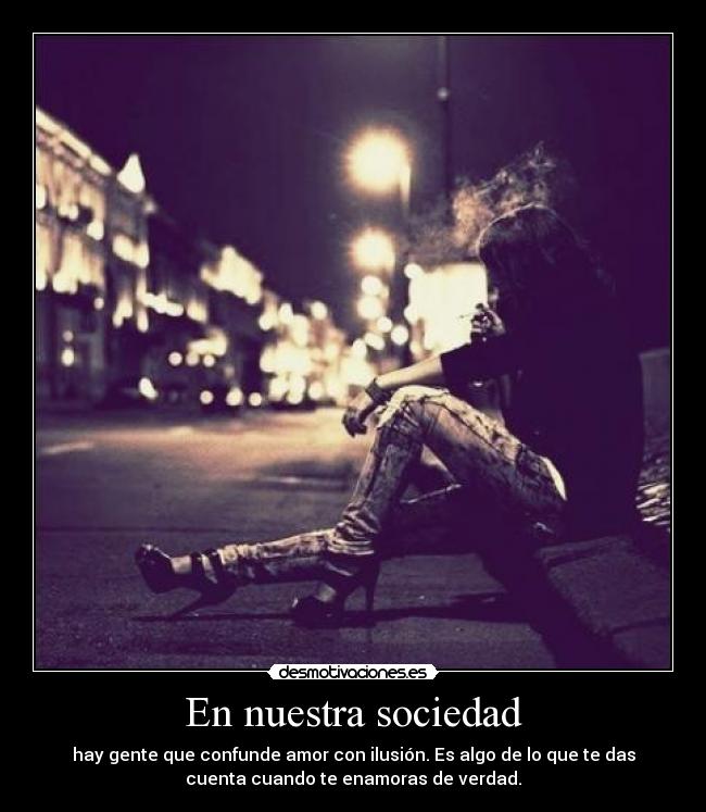 En nuestra sociedad -