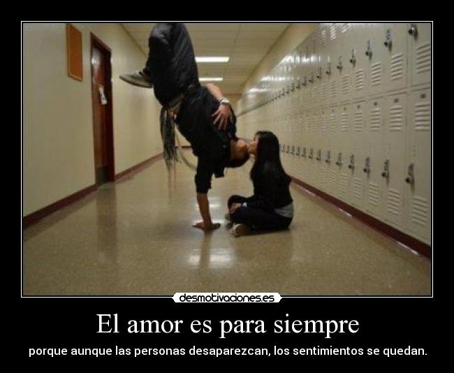 El amor es para siempre -