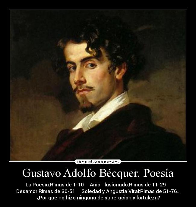 Gustavo Adolfo Bécquer. Poesía - 