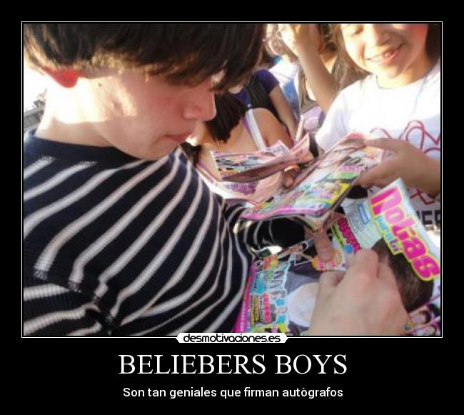 BELIEBERS BOYS -