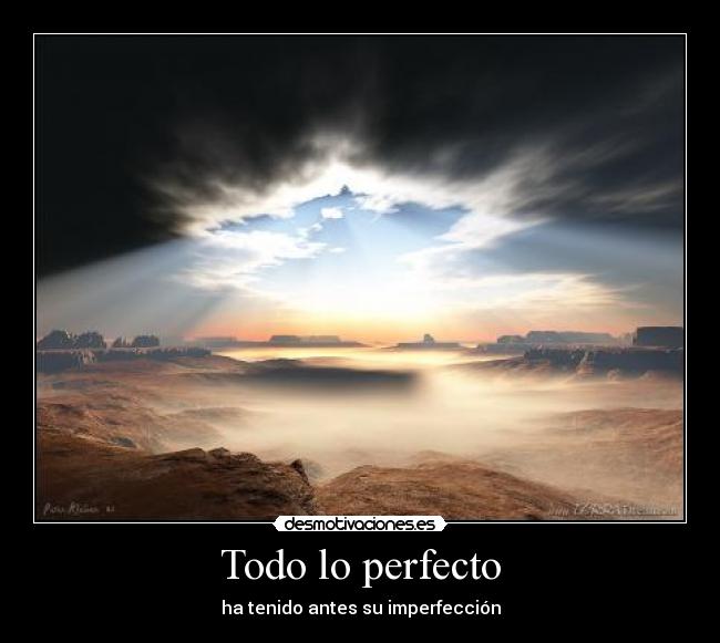 Todo lo perfecto -