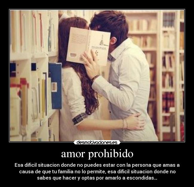 amor prohibido -