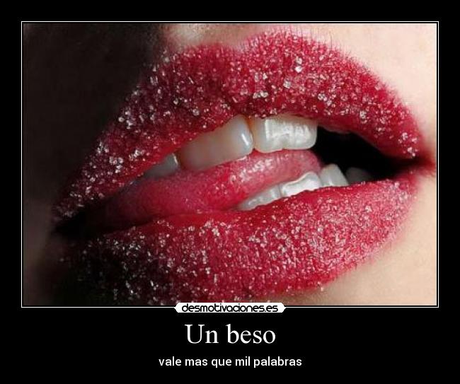 Un beso -