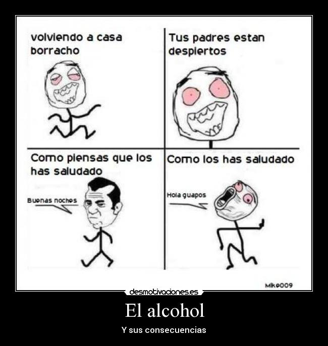 El alcohol -
