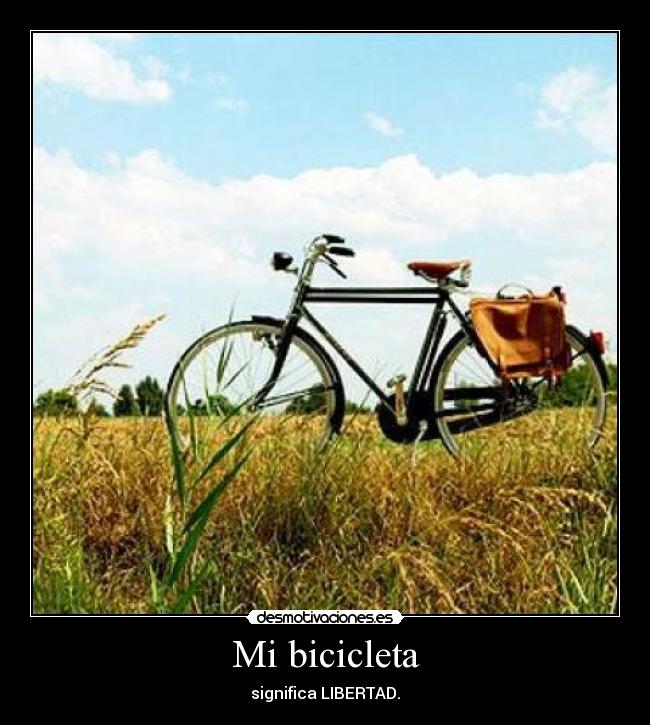 Mi bicicleta -