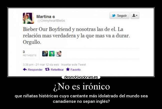 ¿No es irónico - 