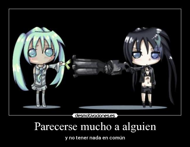 Parecerse mucho a alguien - 