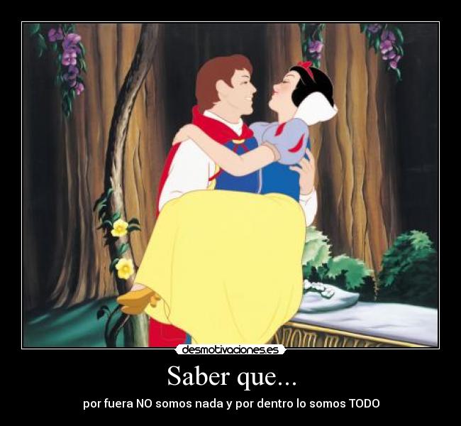 Saber que... -