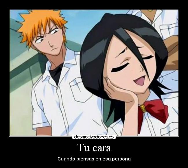 Tu cara - Cuando piensas en esa persona